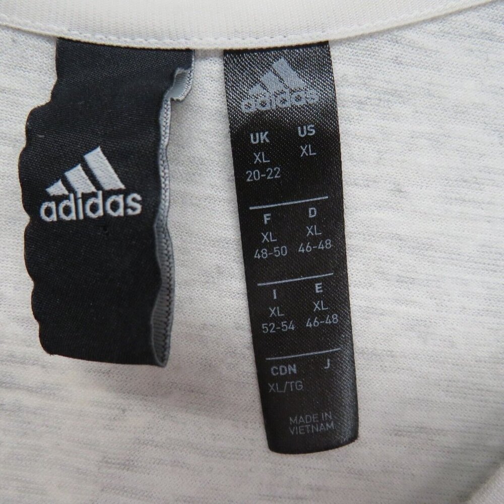 Miami Hurricanes T Shirt Womens Size Extra Large Adidas Gray V Neck Spellout - Picture 6 of 11